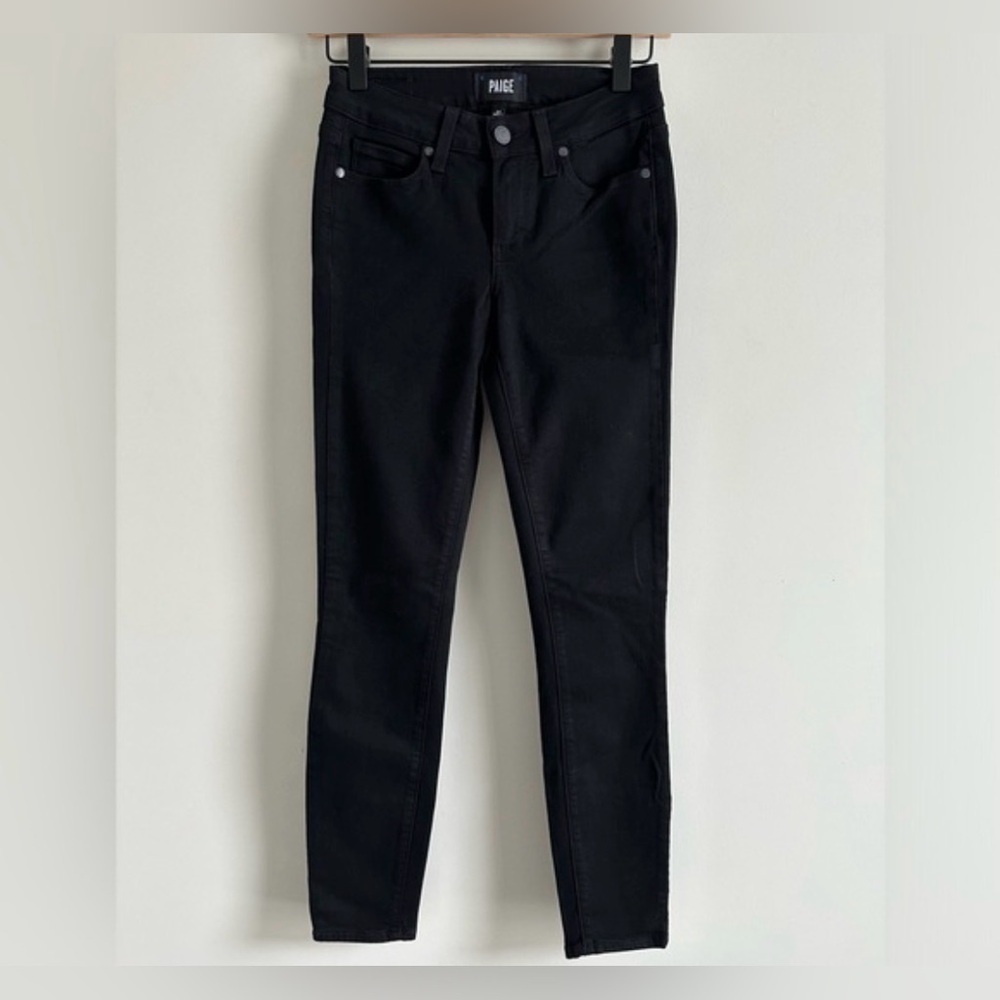 Pistola High Rise Skinny Jeans Women’s Size 28 Black Stretch Denim – Excellent C